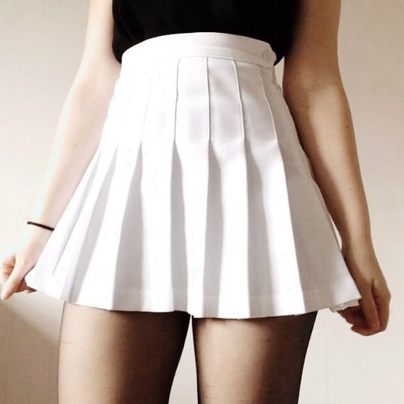 Pleated Mini Skirts